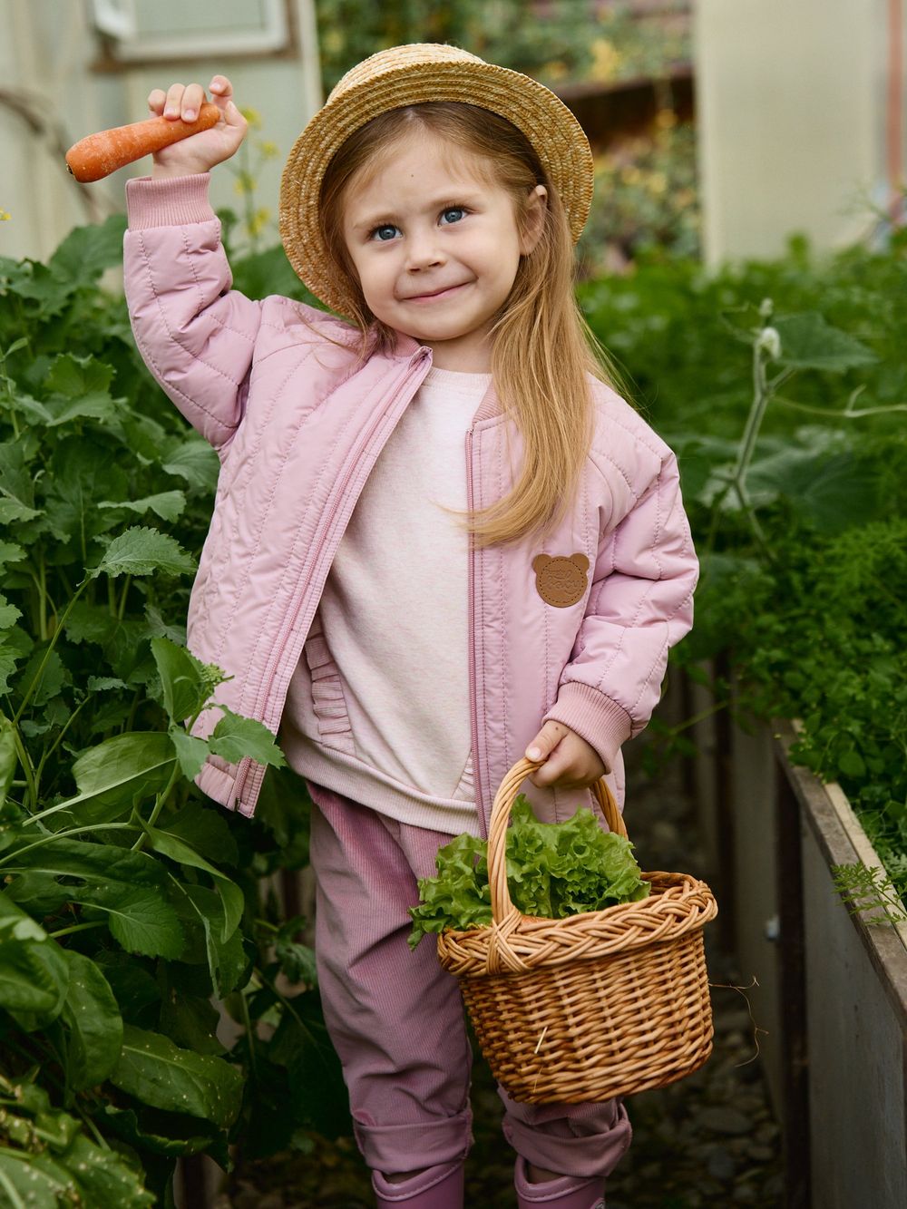 Костюм стеганый "Орхидея" с утеплителем 0+