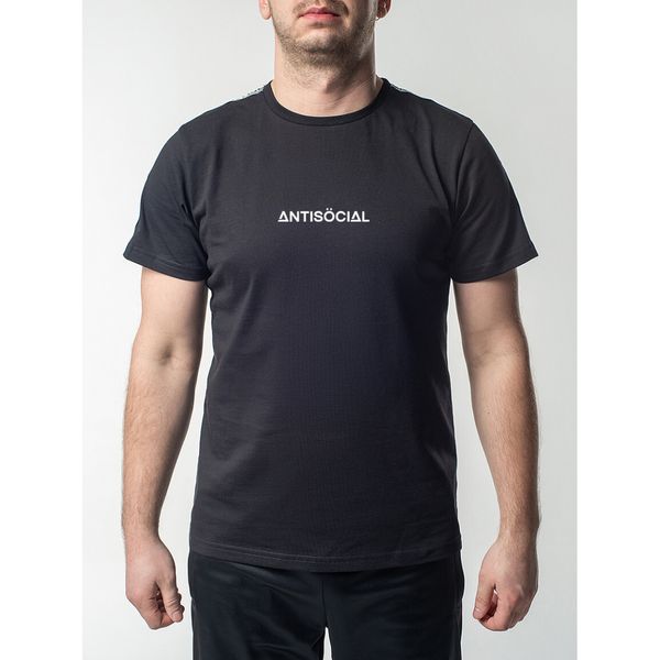 Футболка Stripe Черная - фото 2