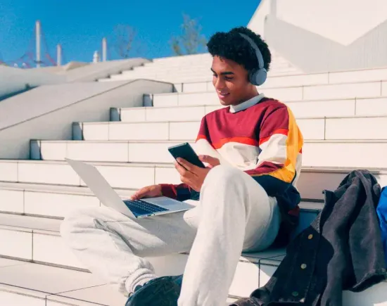 Беспроводные наушники Sony WH-CH520 Синий