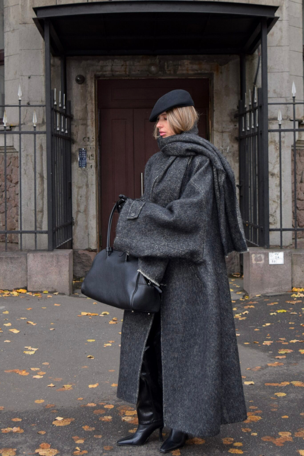 Пальто Zoe Stone из мохера