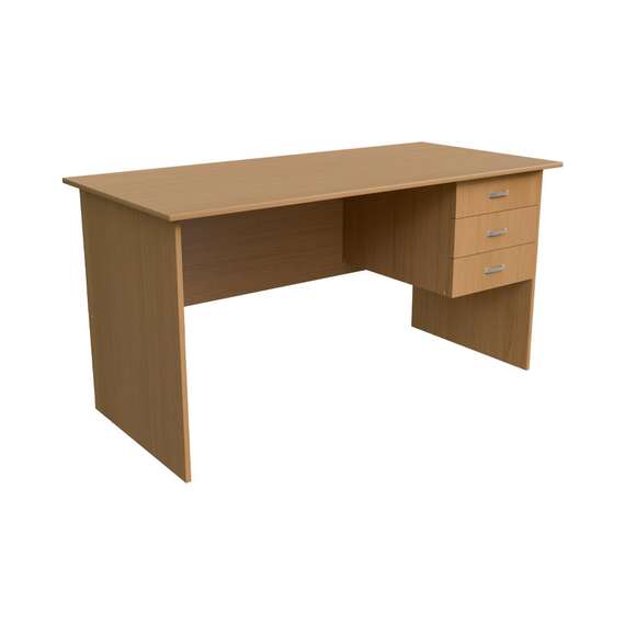 Стол письменный с 3 ящиками СФ223 1504х704х760, бук