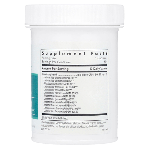 Nutricology, Restore-Biotic® Complete, 50 млрд КОЕ, 60 вегетарианских капсул с отсроченным высвобождением