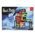 Конструктор блочный Аусини Дом 557дет., коробка 25841