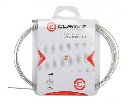 Тросик W5057/120SS перекл. MTB/ROAD/ТАНДЕМ нерж. 1.1х3060мм (20) CLARKS