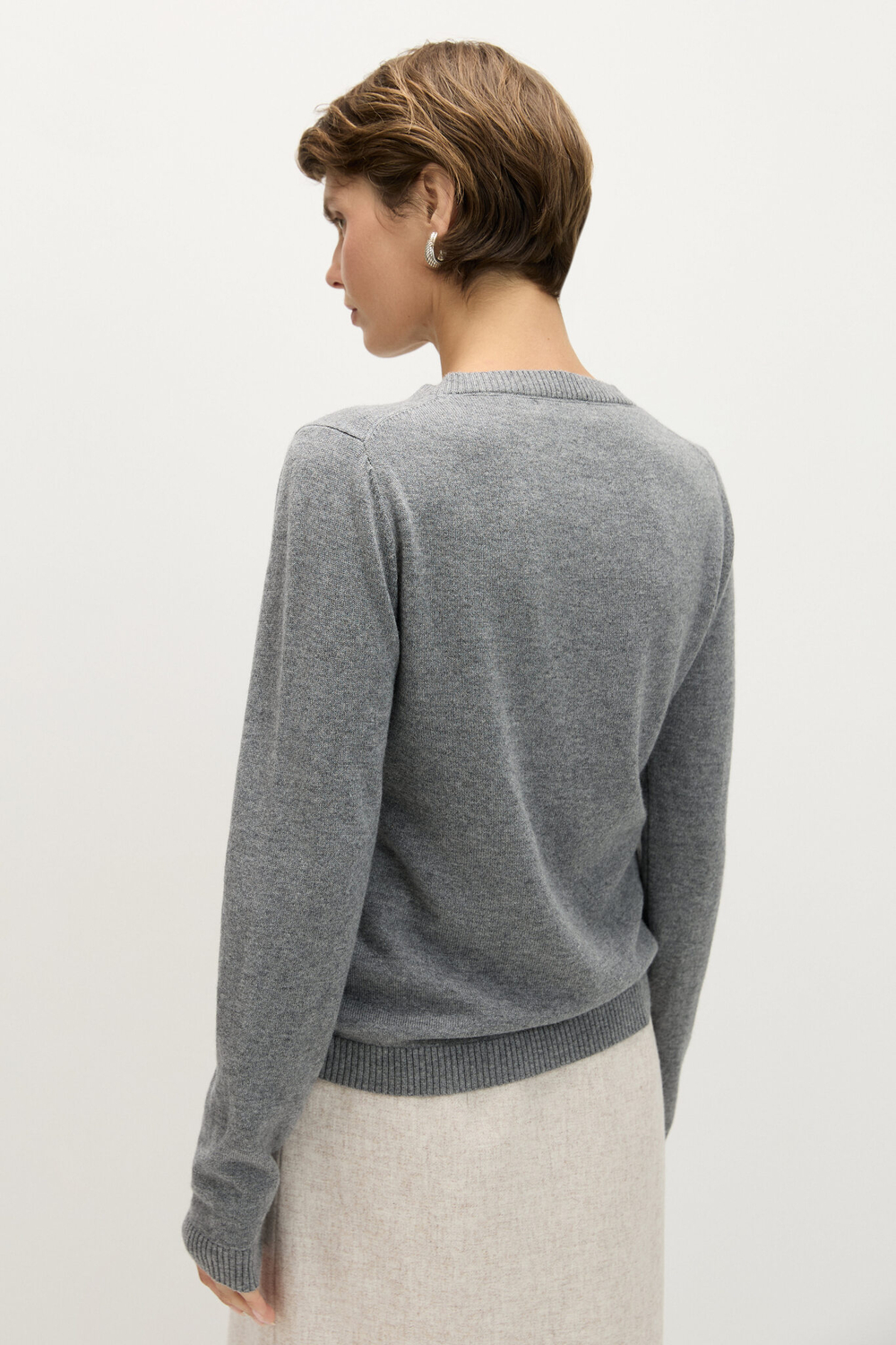 Кардиган аккуратный из смесового кашемира