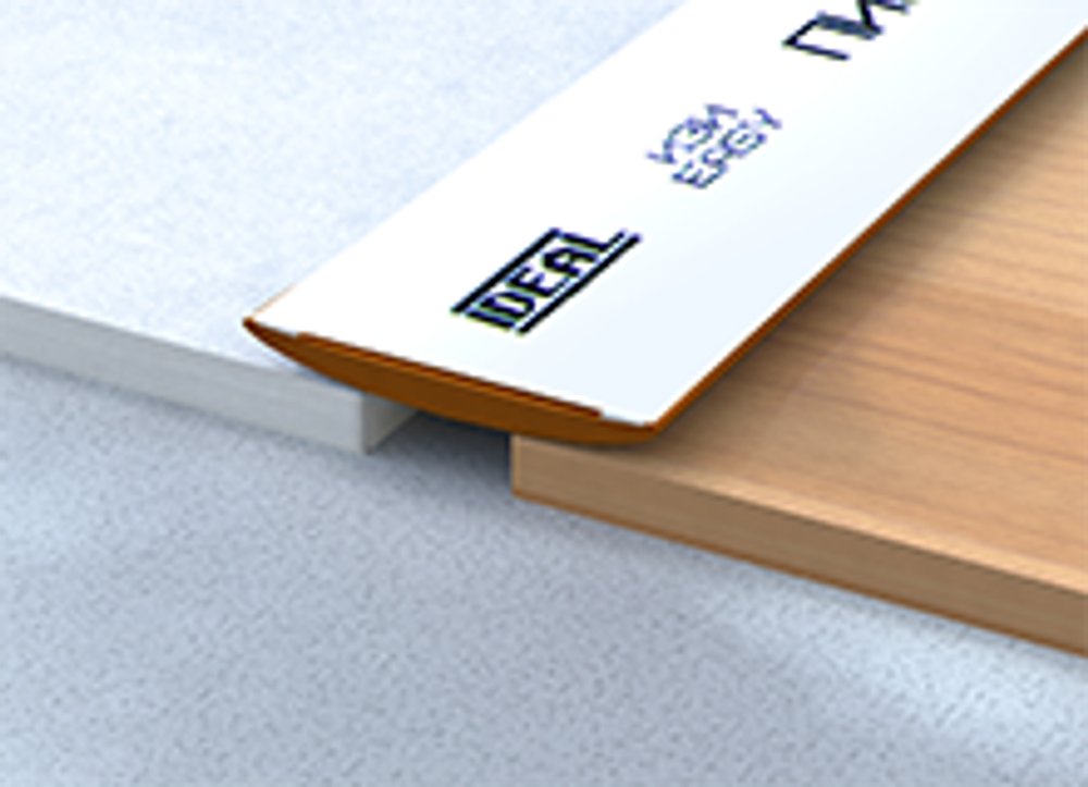 Порог Идеал "Изи" 36 мм, 206 Дуб коньячный