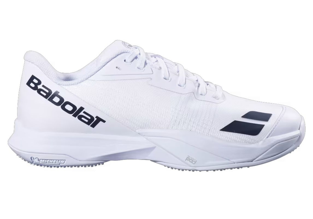 Женские теннисные кроссовки Babolat Jet Match 4 Wimbledon Grass - white/black