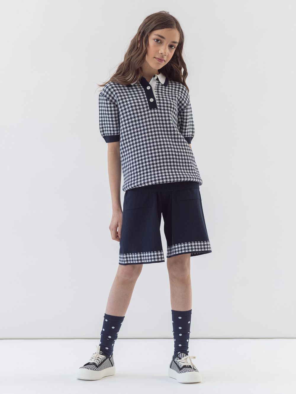 Джемпер поло для девочки