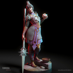 Фигурка Шэдоухарт Shadowheart Baldur's Gate 3 bg3