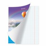 Тетрадь предметная "ЯРКАЯ", 36 л., обложка мелованная бумага, ФИЗИКА, клетка, BRAUBERG, 404234