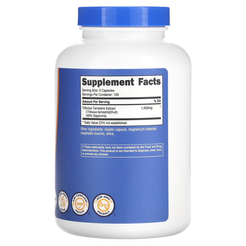 Nutricost, якорцы, 240 капсул (750 мг в 1 капсуле)