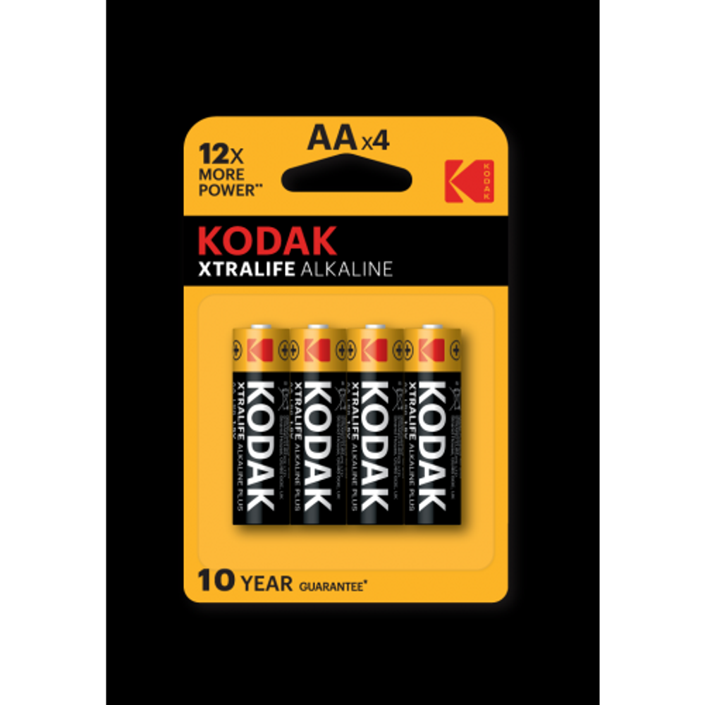 Батарейки Kodak LR6-4BL XTRALIFE Alkaline [KAA-4] | Батарейки Щелочные (Алкалиновые)