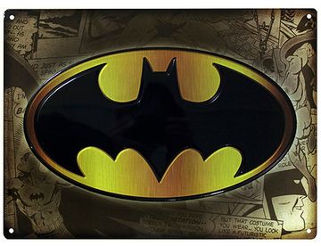 Металлическая картина DC COMICS Batman (28x38)