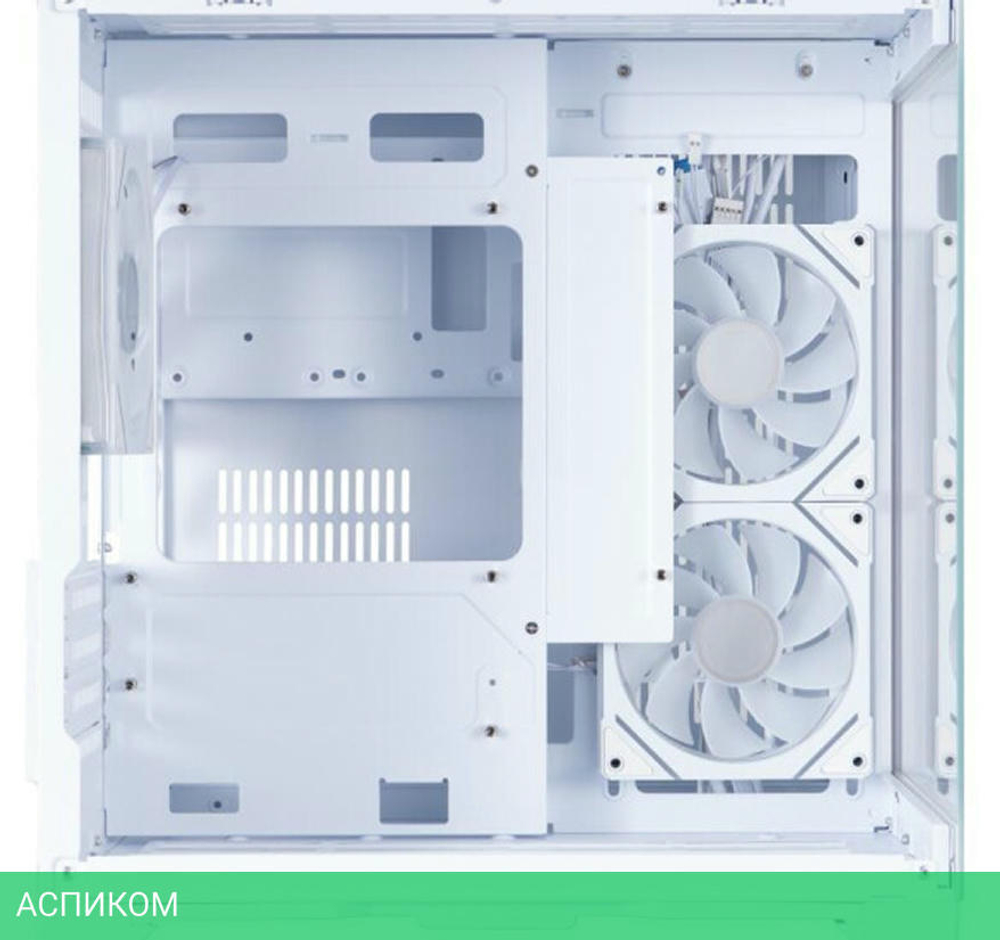 Корпус 1stPlayer MV5-TP без БП White (MV5-TP-WH-2FB7R-W-1FB7-W)