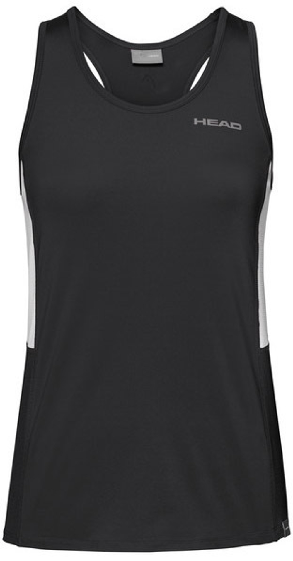 Футболка для девочки теннисная Head Club Tank Top - black
