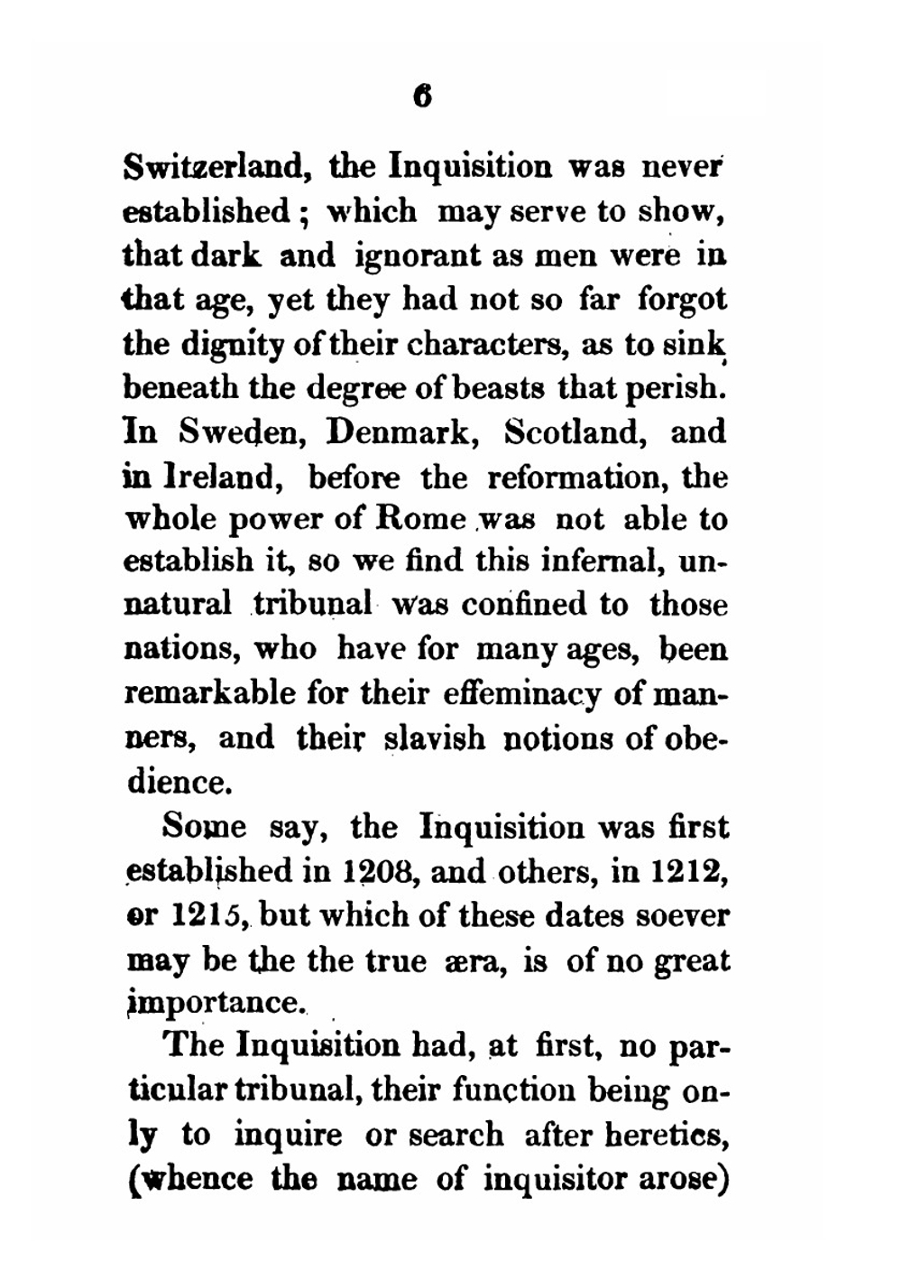 History of the Inquisition, from its origin to the present time | Inquisition Tribunal