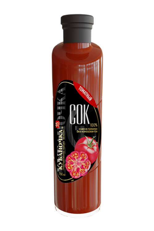 Кубаночка Премиум Томатный Сок 0,75л