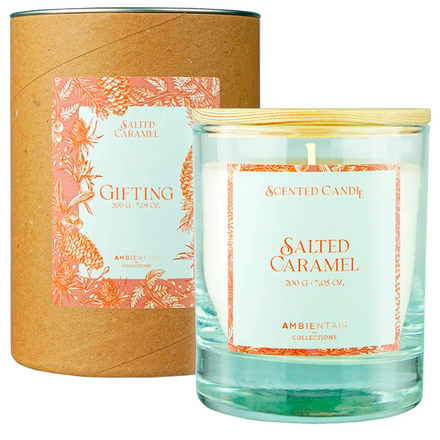 Свеча ароматическая Gifting, Salted Caramel, 40 ч