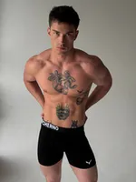 Комплект черных боксеров 