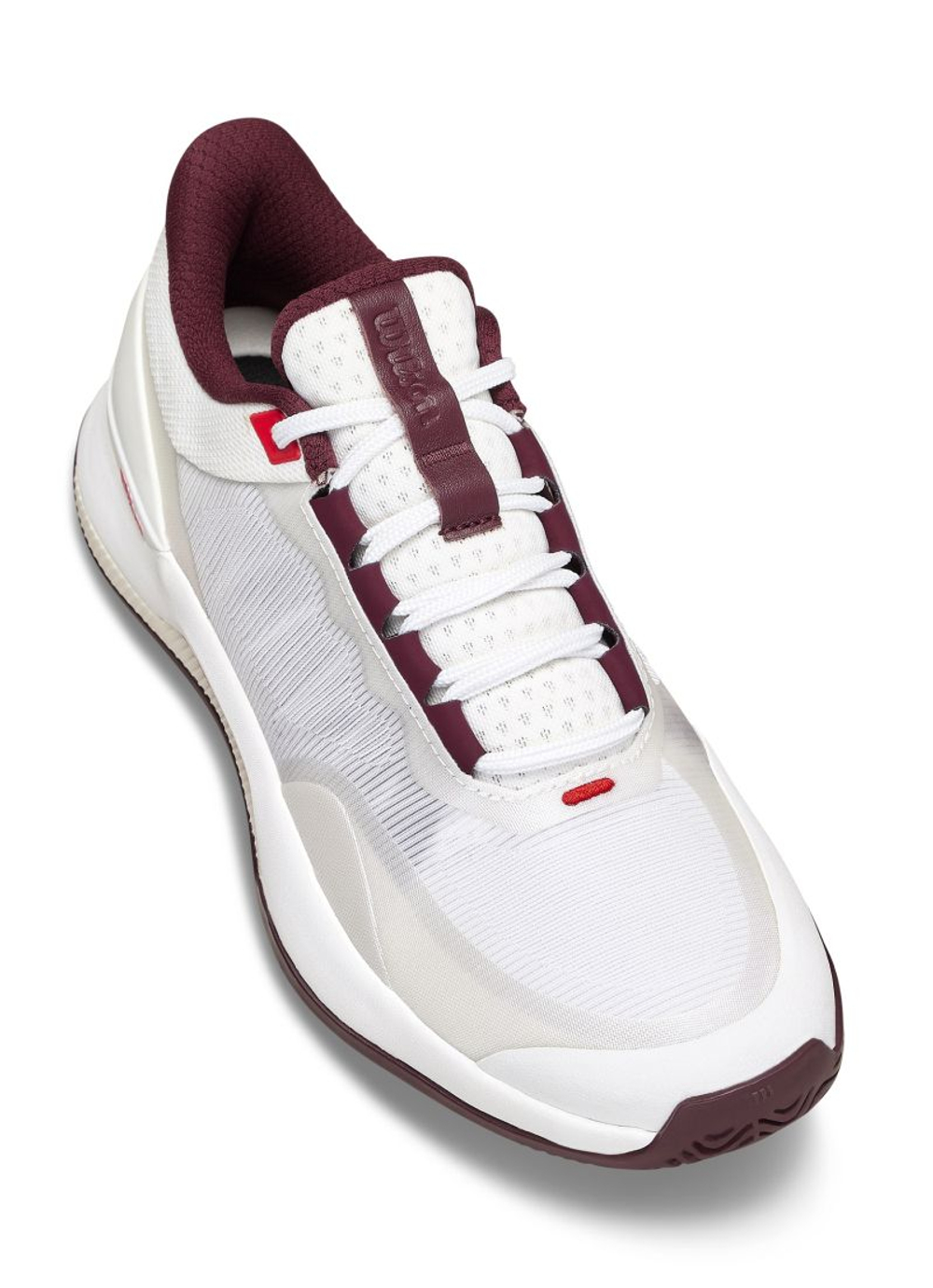 Женские Кроссовки теннисные Wilson Intrigue Tour - white/port royal/infrared