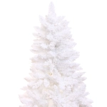 Ёлка «Звон вьюги» 180 см, ПВХ (786 веток), белый иней, Белый