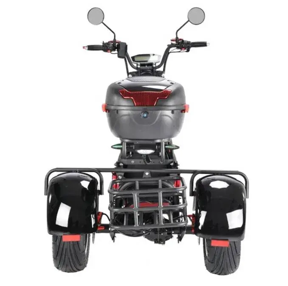 Электроскутер WHITE SIBERIA PRO TRIKE 3000W