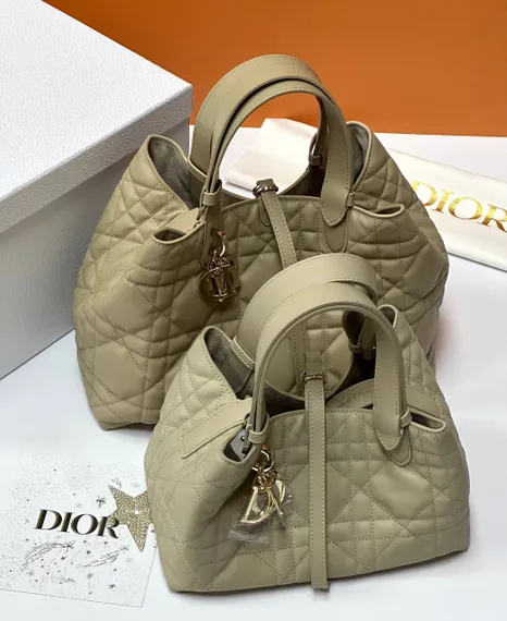Сумка Dior Toujours, бежевый