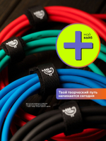 Инструментальный кабель jack-jack ROCKDALE Wild