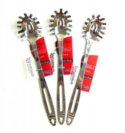 Ложка для спагетти нержавеющая сталь 31 см