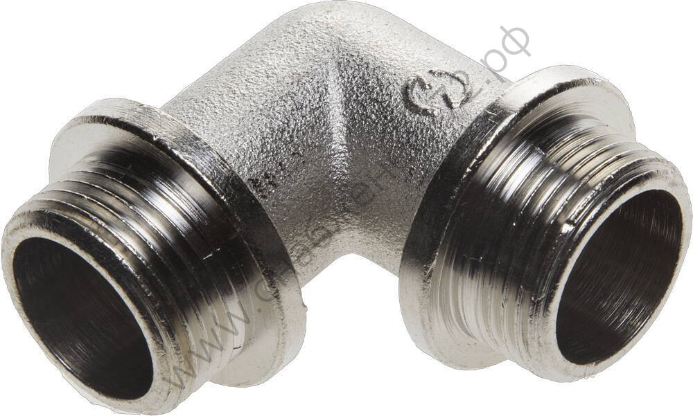 GENERAL FITTINGS штуцер/штуцер, 3/4″, никель, Уголок с упором (51072-S/S-3/4)