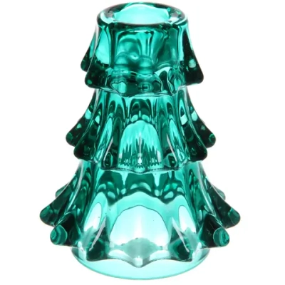Подсвечник «Елочка» 9*11 см, Зеленый