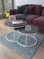 Комплект журнальных столов Акцент - БЧ - МДФ в ПВХ