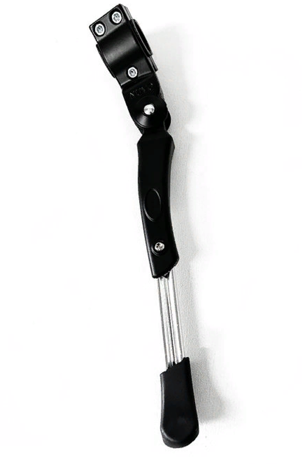 Подножка NUVO  24-28", алюминиевая, крепление на 1 перо, регулируемая, черная
