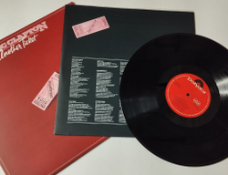 Винтажная виниловая пластинка LP Eric Clapton Another Ticket (Czech Republic 2015)