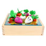 Развивающая игрушка деревянная Рыбалка огорд + рыбки, коробка C-41672