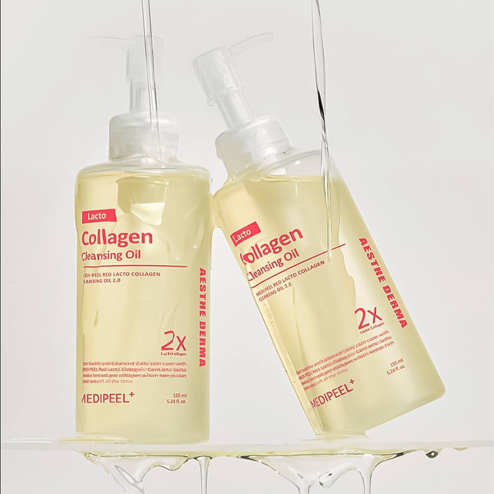 MEDI-PEEL RED LACTO COLLAGEN CLEANSING OIL ГИДРОФИЛЬНОЕ МАСЛО С ПРОБИОТИКАМИ 2.0 (200мл)