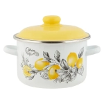 Кастрюля эмал цил CITRON 3,0л ТМ Appetite