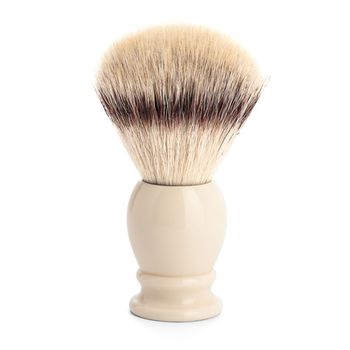 Помазок MUEHLE CLASSIC, фибра высшей категории Silvertip, смола, цвет слоновой кости, размер XL (35 K 257)