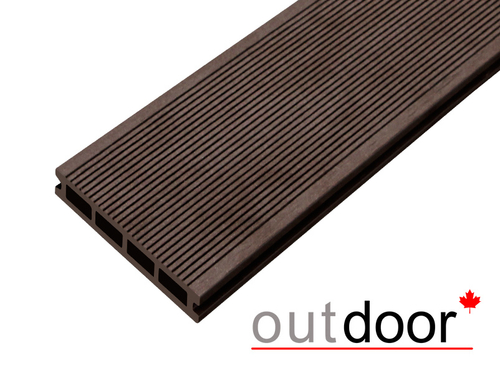 Террасная доска ДПК Outdoor 3D 150*25*4000 мм. STORM/вельвет коричневая микс