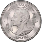 France, Montesquieu Commemorative Medal, Date Unknown