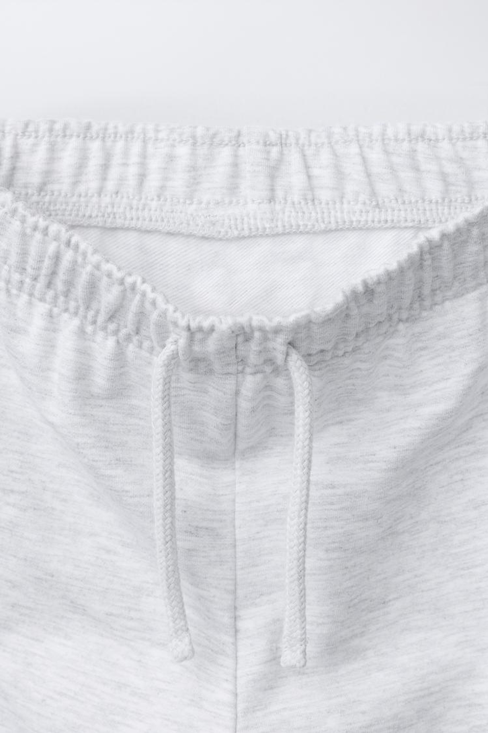 ZARA БРЮКИ FLARE ИЗ МЯГКОЙ ТКАНИ, СЕРЫЙ МЕЛАНЖ