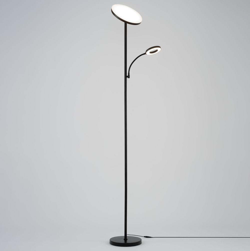 Citilux Click CL810011 Чёрный торшер с пультом