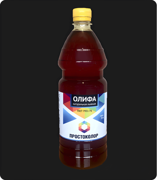 201513 Олифа льняная натуральная "Простоколор" 10л