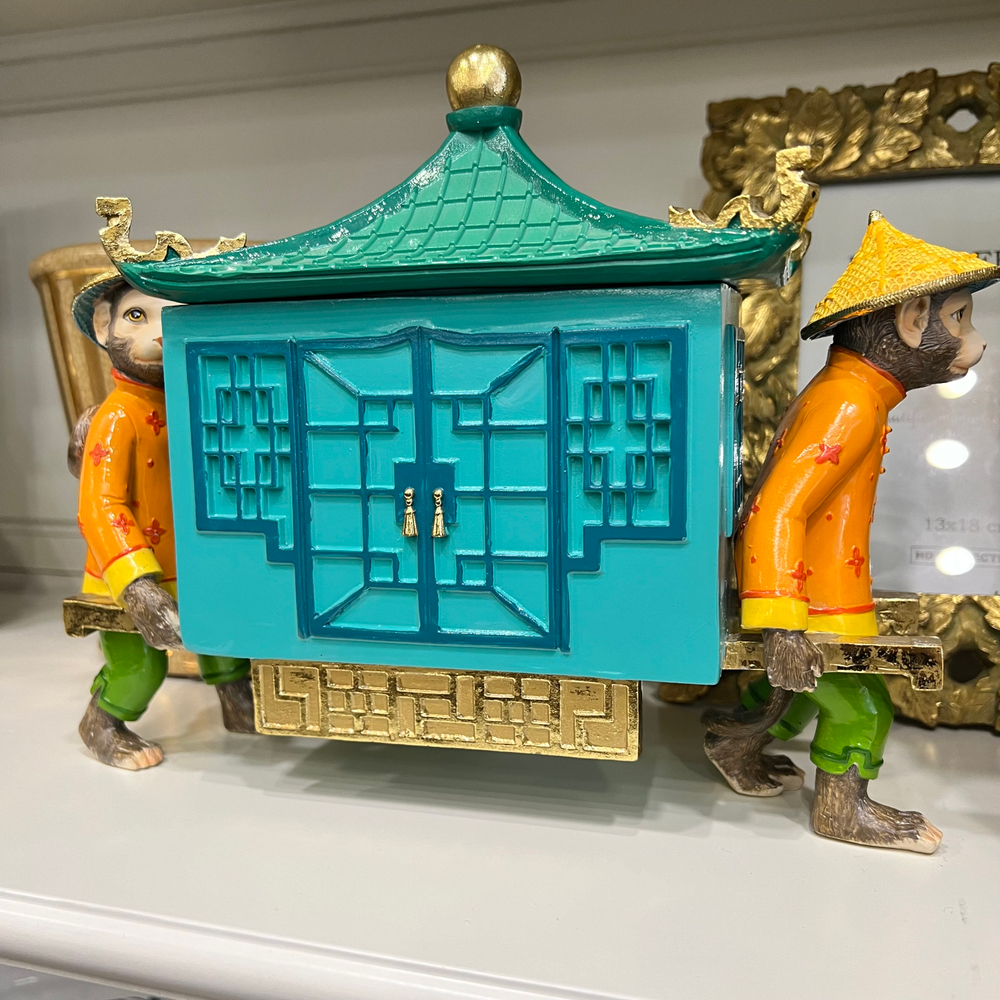 Коробка обезьянки 27 см