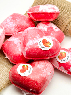 Бомба-Сердце (XL) «Клубника»