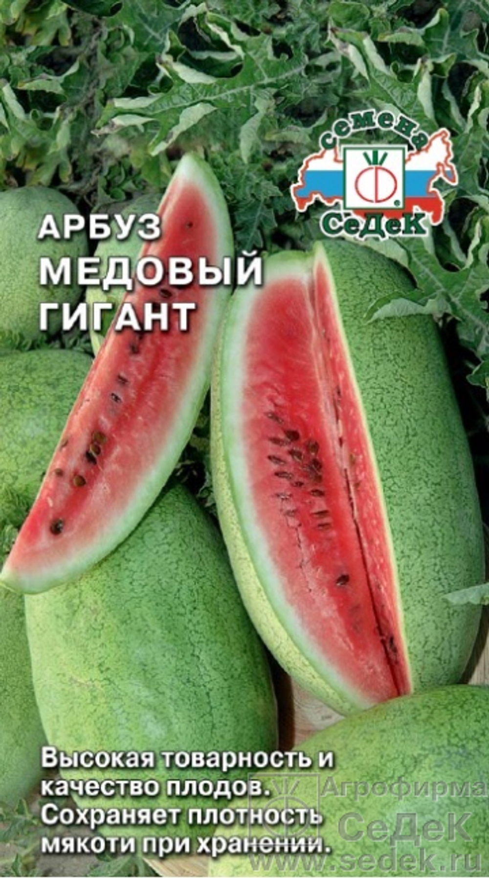 Арбуз Медовый гигант 1г Ц СеДеК