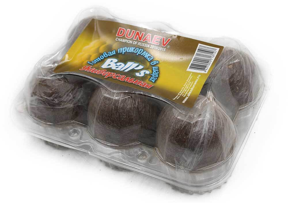 Прикормка "DUNAEV BALL'S" 0,75кг Универсальная