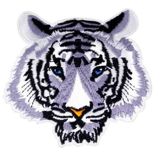 Нашивка Тигр серый