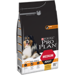Pro plan корм сухой для взрослых собак, средних пород курица
