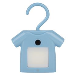 Ночник - светильник светодиодный ЭРА NLED-485-1W-SW-BU на батарейках с выключателем голубой | Ночники